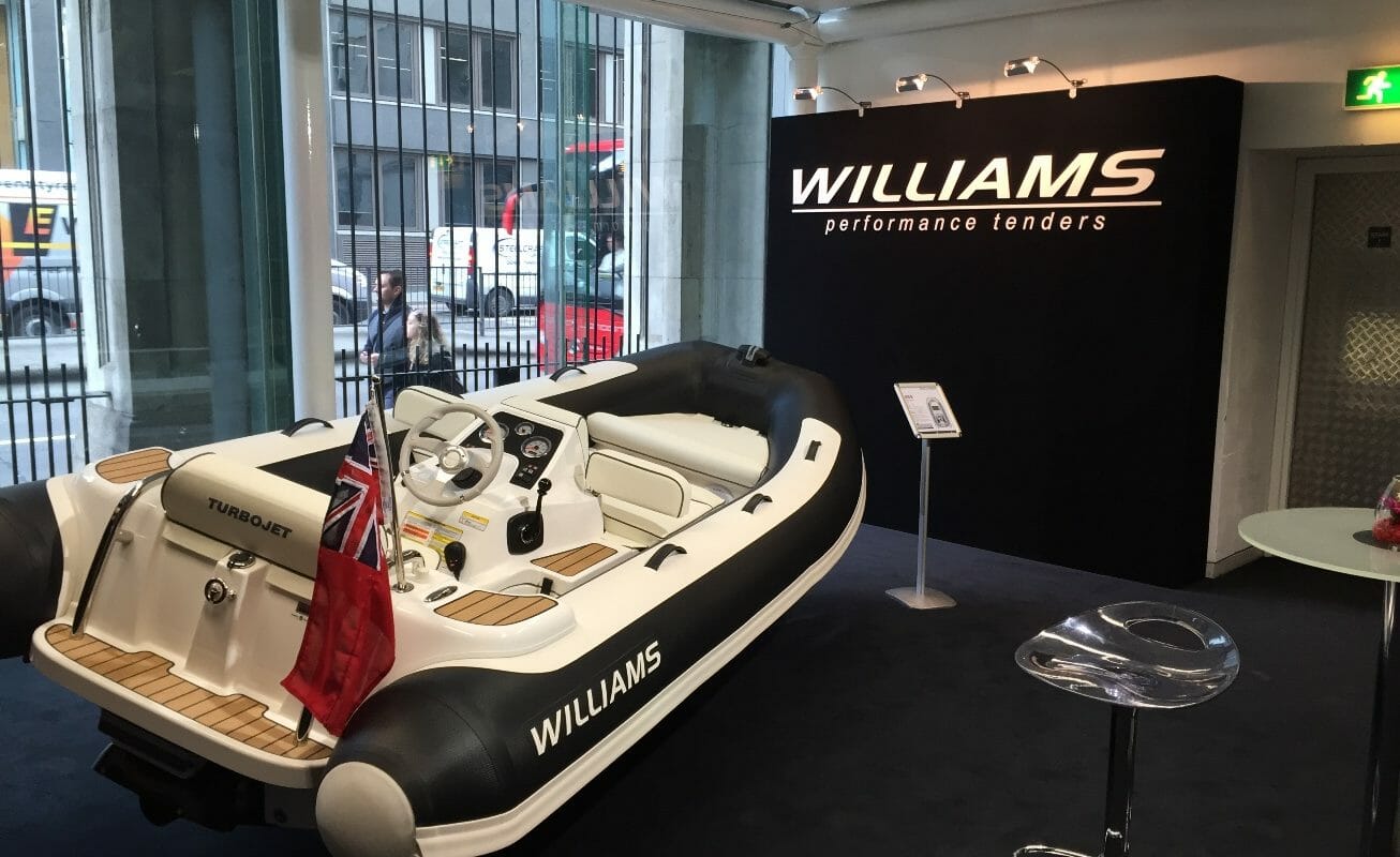 WILLIAMS ENCOURAGED BY LONDON’S NEWEST SHOW
